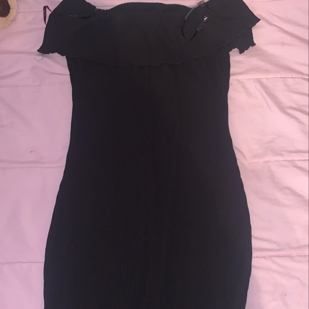 body con off the shoulder dress